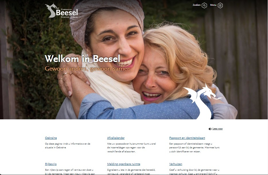 gemeente Beesel website